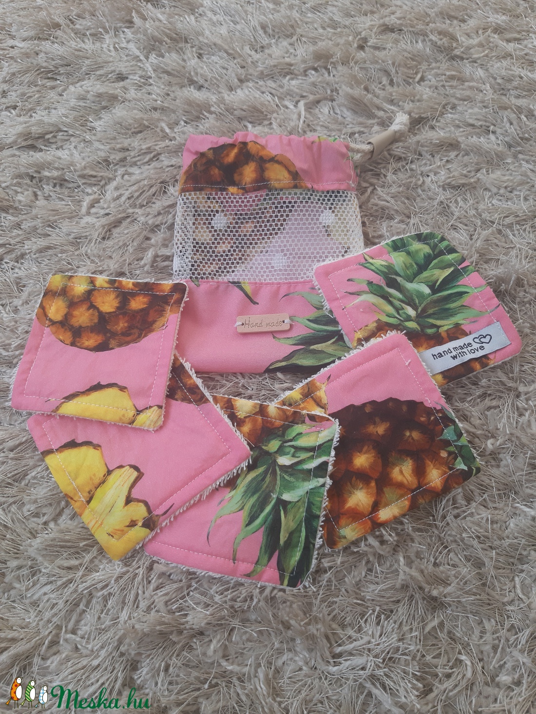 Mosható arctisztító párnácskák - szépségápolás - arcápolás - Meska.hu