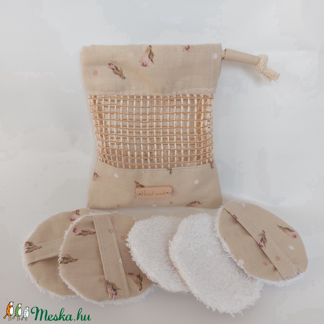 Mosható arctisztító korongok - szépségápolás - arcápolás - Meska.hu