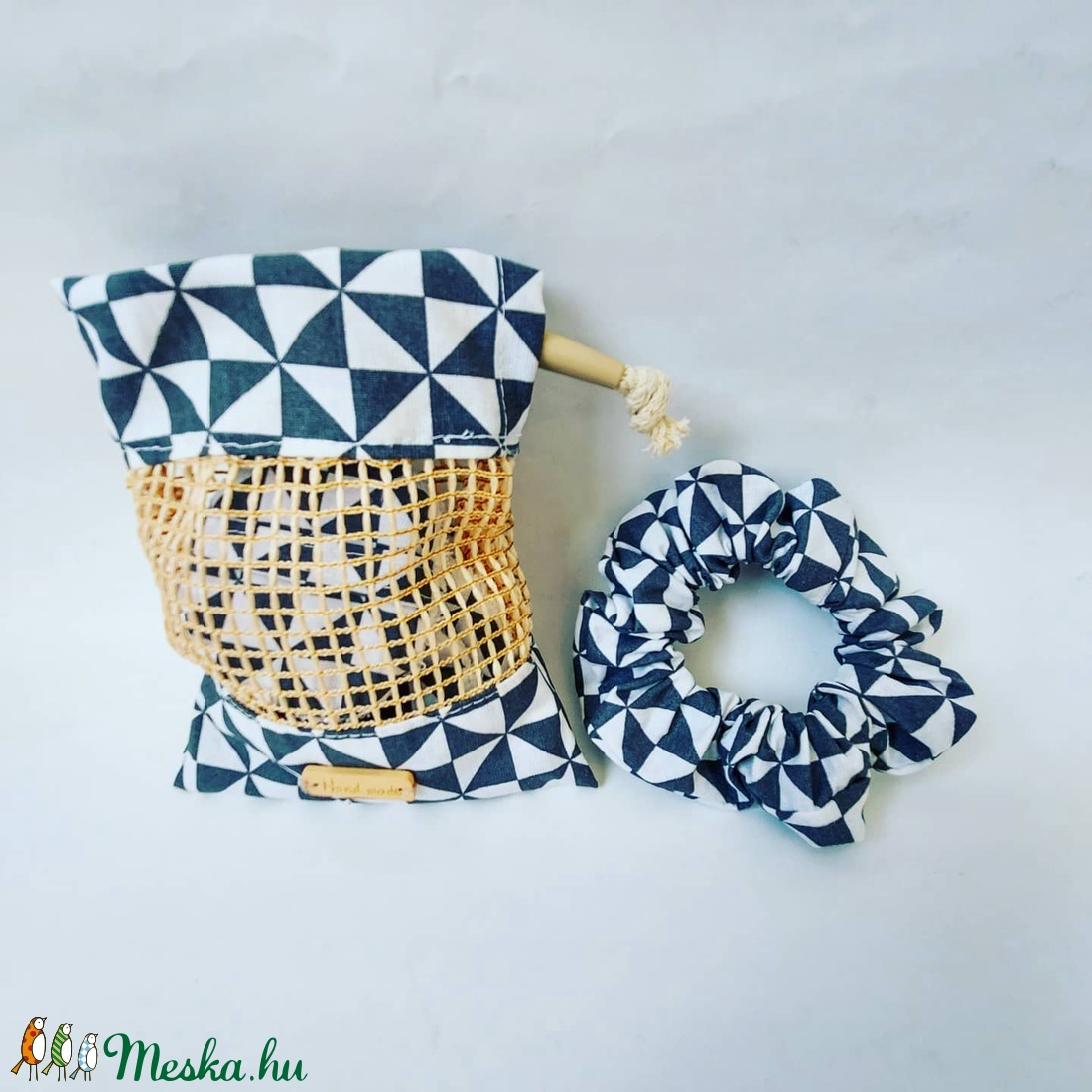 Mosható arctisztító korongok + scrunchie hajgumi - szépségápolás - arcápolás - Meska.hu