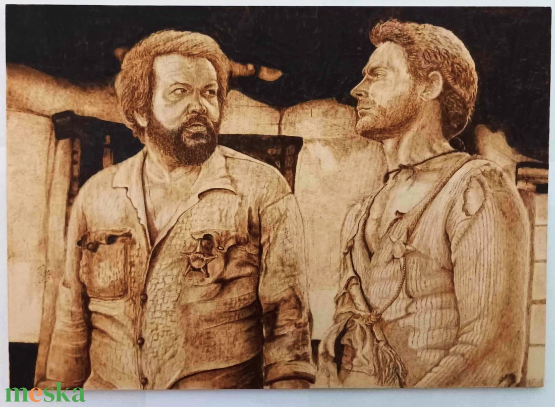 Bud Spencer és Terence Hill egyedi kézműves műalkotás - otthon & életmód - dekoráció - dísztárgy - Meska.hu Bud Spencer és Terence Hill egyedi kézműves műalkotás - otthon & életmód - dekoráció - dísztárgy - Meska.hu