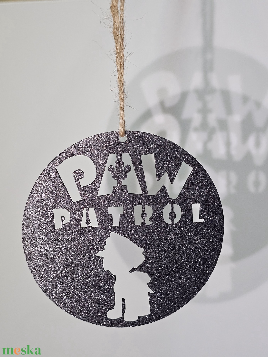 Karácsonyfadísz - Fém, 4 szín, PAW patrol - karácsony - karácsonyi lakásdekoráció - karácsonyfadíszek - Meska.hu