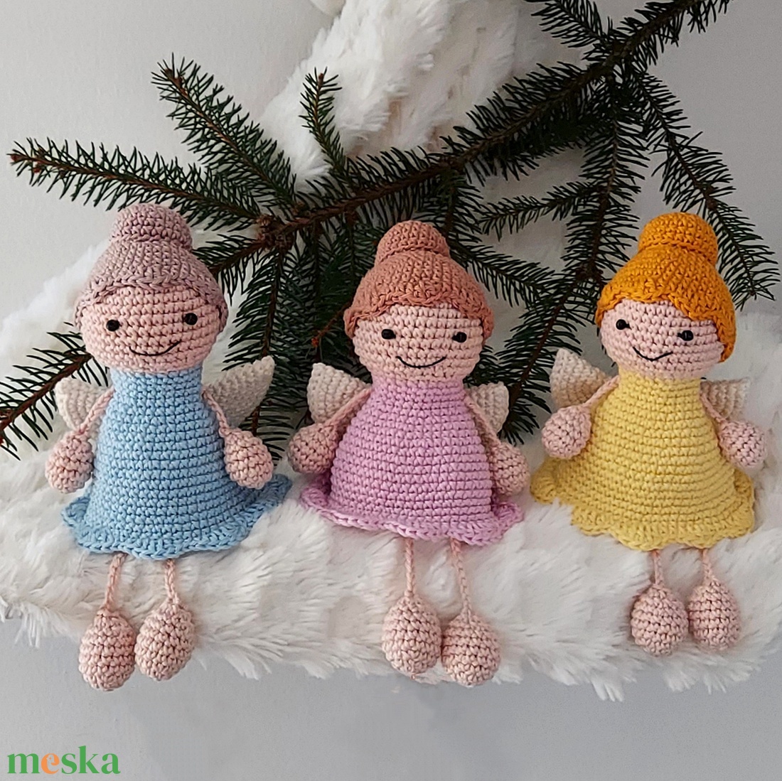 Varázsalatos angyalka horgoló doboz - diy (csináld magad) - egységcsomag - Meska.hu Varázsalatos angyalka horgoló doboz - diy (csináld magad) - egységcsomag - Meska.hu