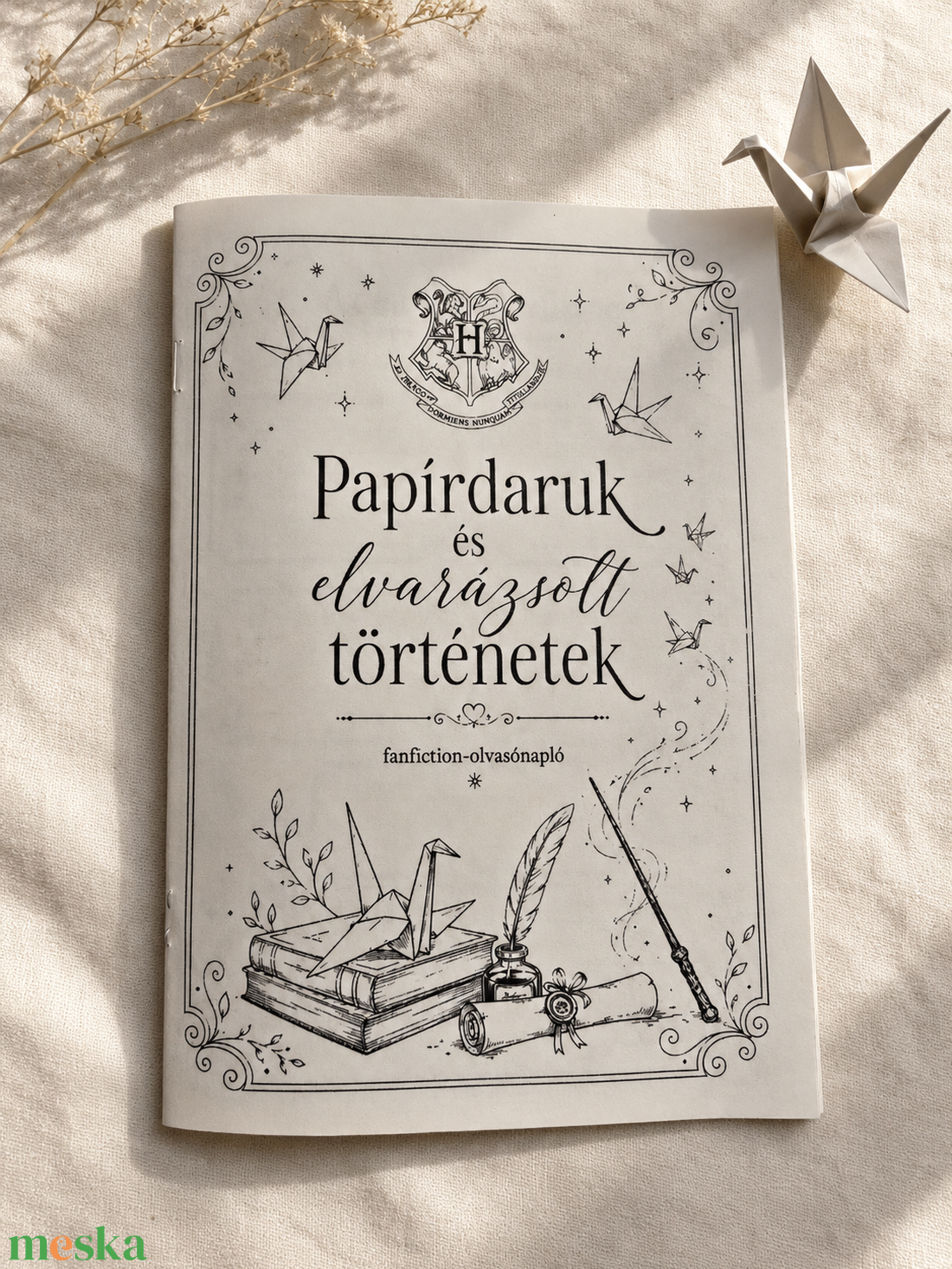 Papírdaruk és elvarázsolt történetek � Dramione, Manacled, Harry Potter - olvasónapló, színező - otthon & életmód - papír, írószer - színező - Meska.hu