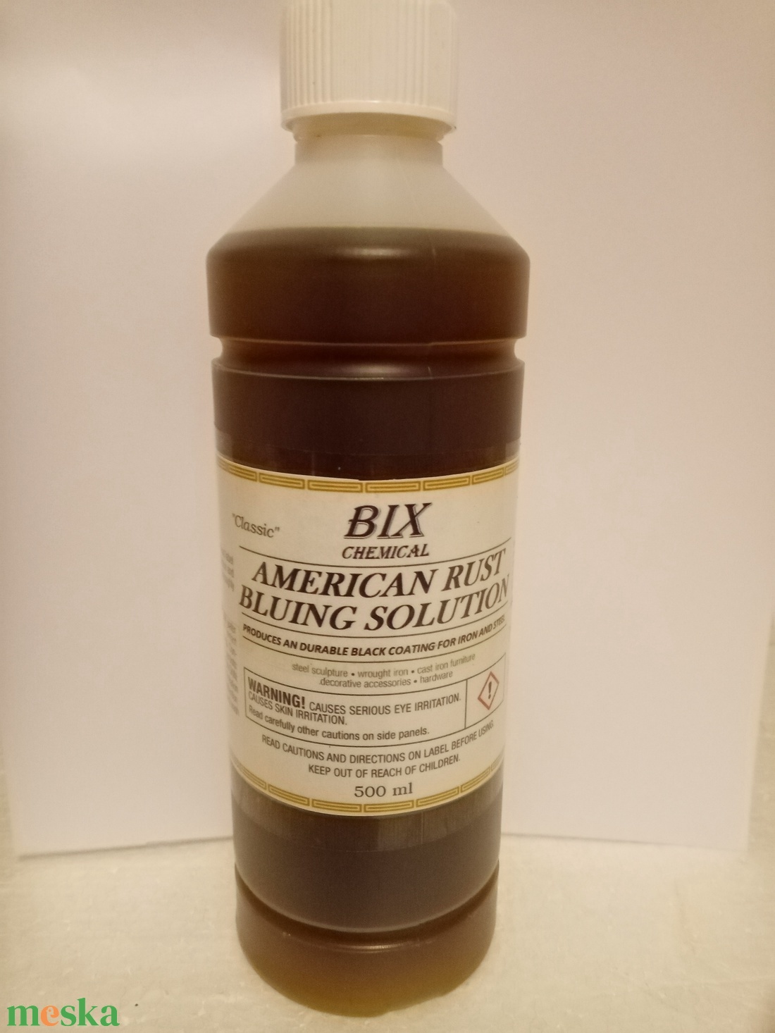 American Rust Bluing Solution, acél barnító szer 1000 ml - kellékek & szerszámok - festék - patina - Meska.hu American Rust Bluing Solution, acél barnító szer 1000 ml - kellékek & szerszámok - festék - patina - Meska.hu
