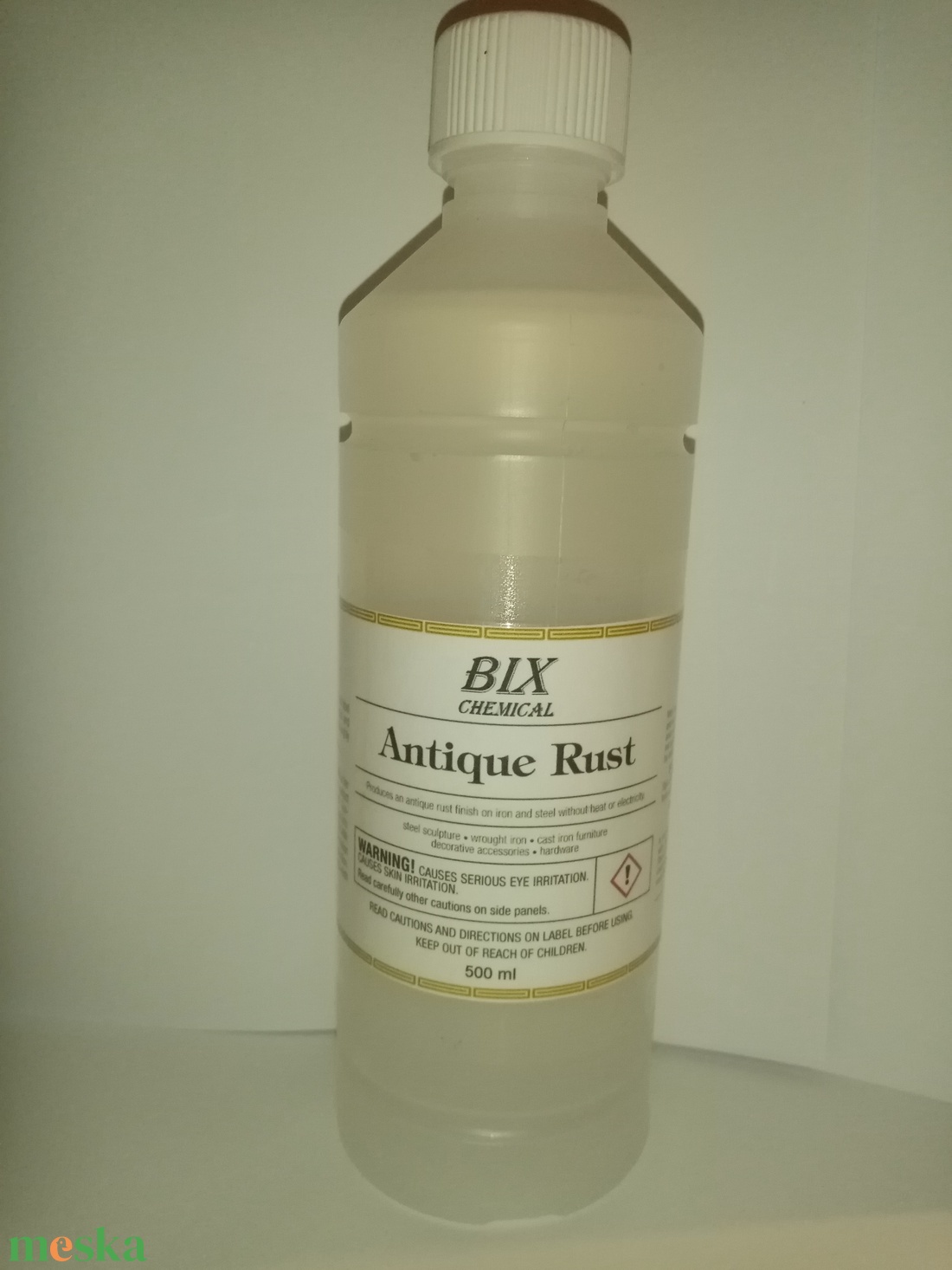 Antique Rust, antik rozsda készítés acél és vas felületre 1000 ml - kellékek & szerszámok - szerszámok, eszközök - egyéb szerszám, eszköz - Meska.hu