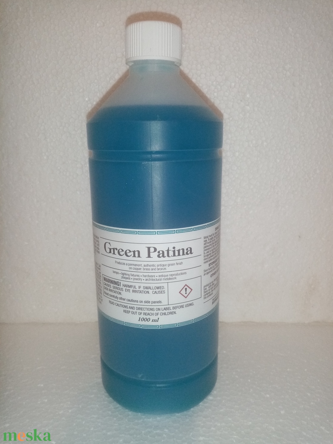 Green Patina antik patina készítés réz, bronz, sárgaréz felületre 1000 ml - kellékek & szerszámok - vegyes alapanyag - egyéb alapanyag - Meska.hu
