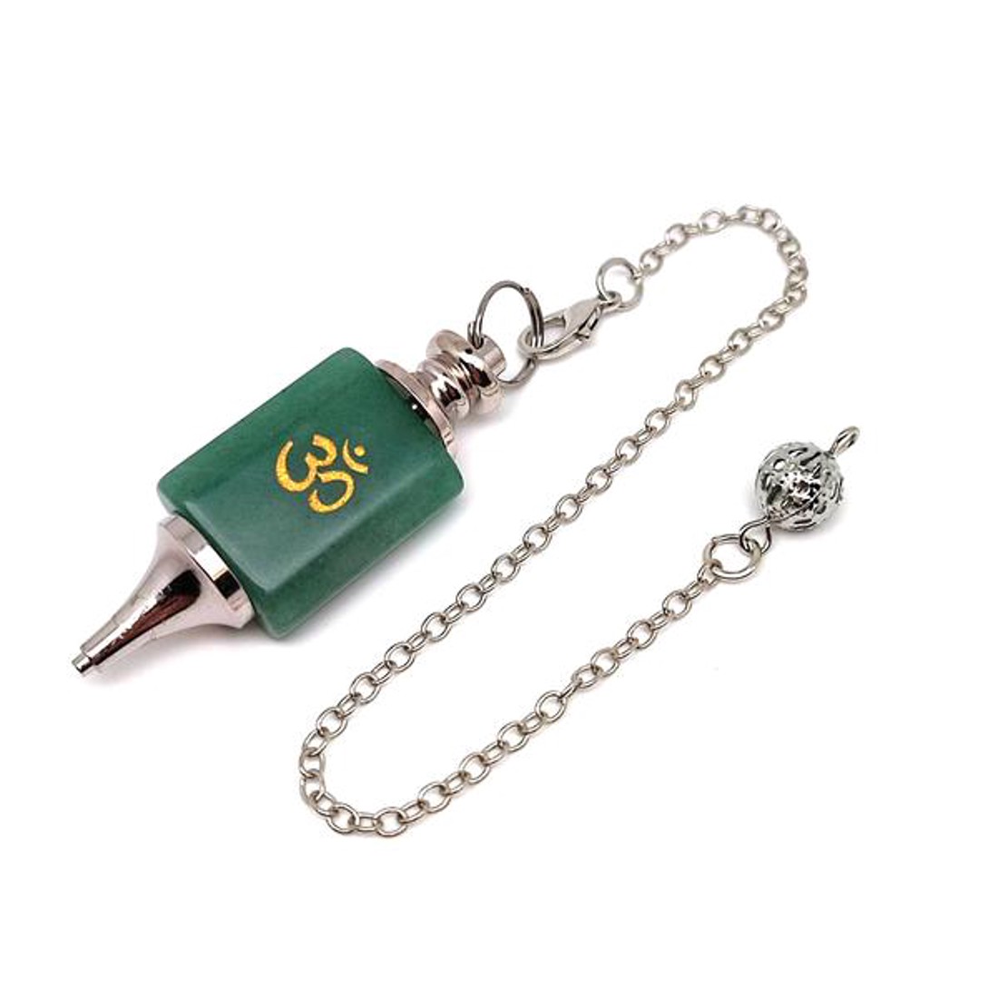 Inga tégla om aventurin 1,8x5cm - otthon & életmód - dekoráció - spiritualitás - inga - Meska.hu