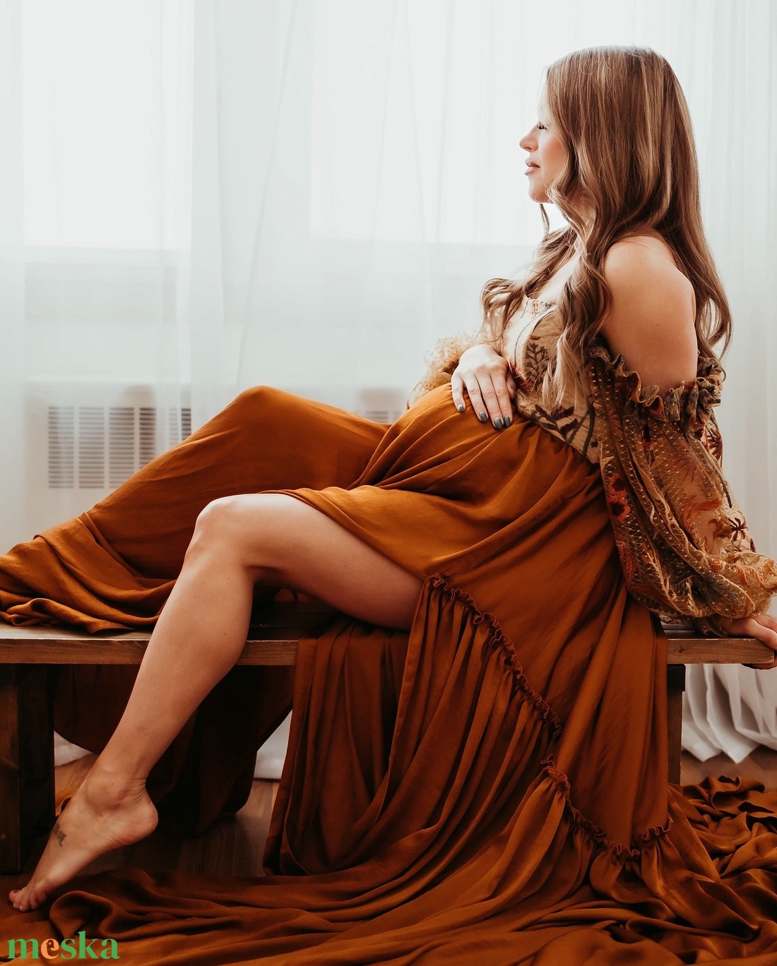 Denise kismama ruha - ruha & divat - női ruha - kismamaruha - Meska.hu