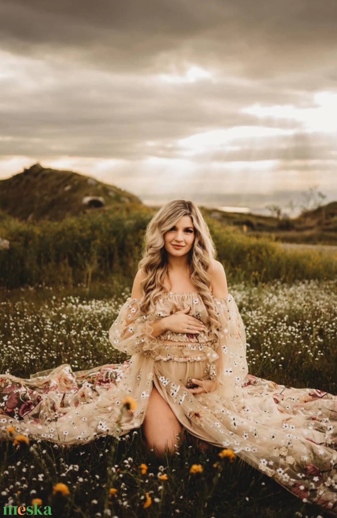 Spring Meadow kismama ruha - ruha & divat - női ruha - kismamaruha - Meska.hu
