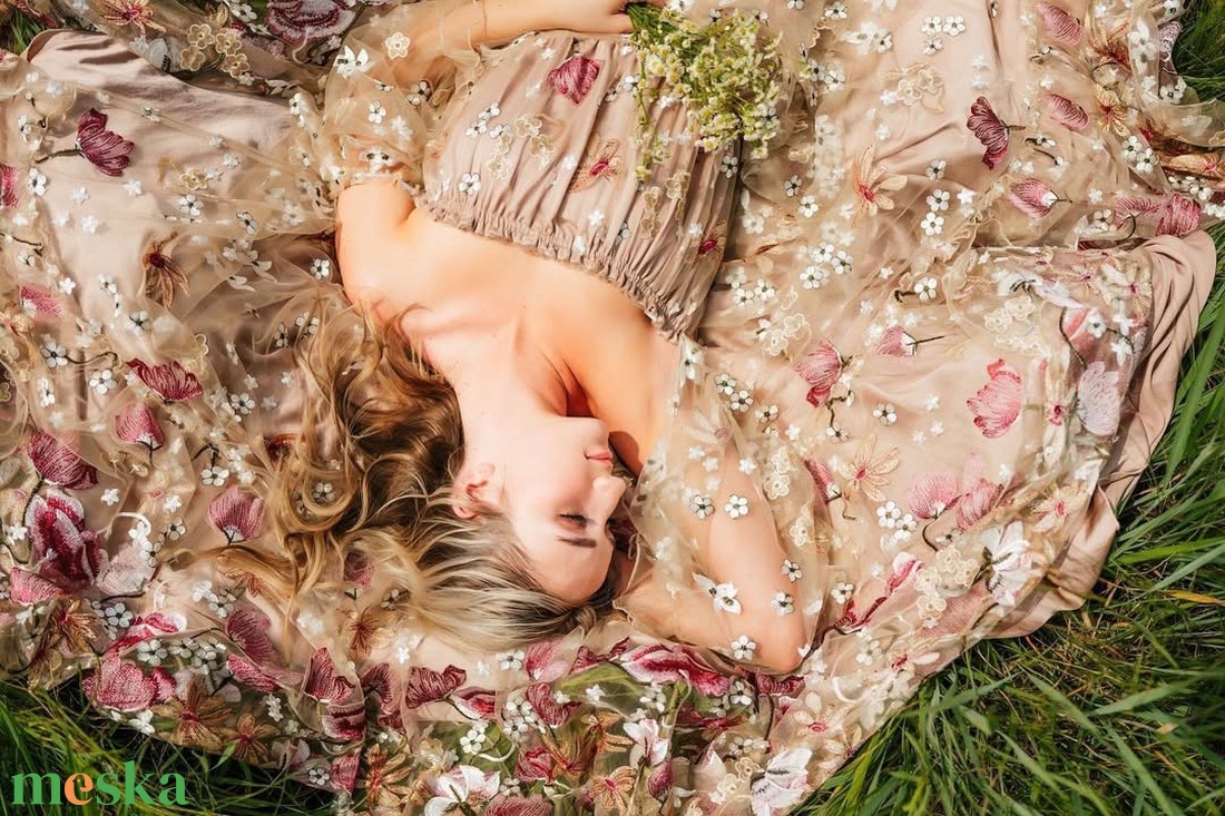 Spring Meadow kismama ruha - ruha & divat - női ruha - kismamaruha - Meska.hu