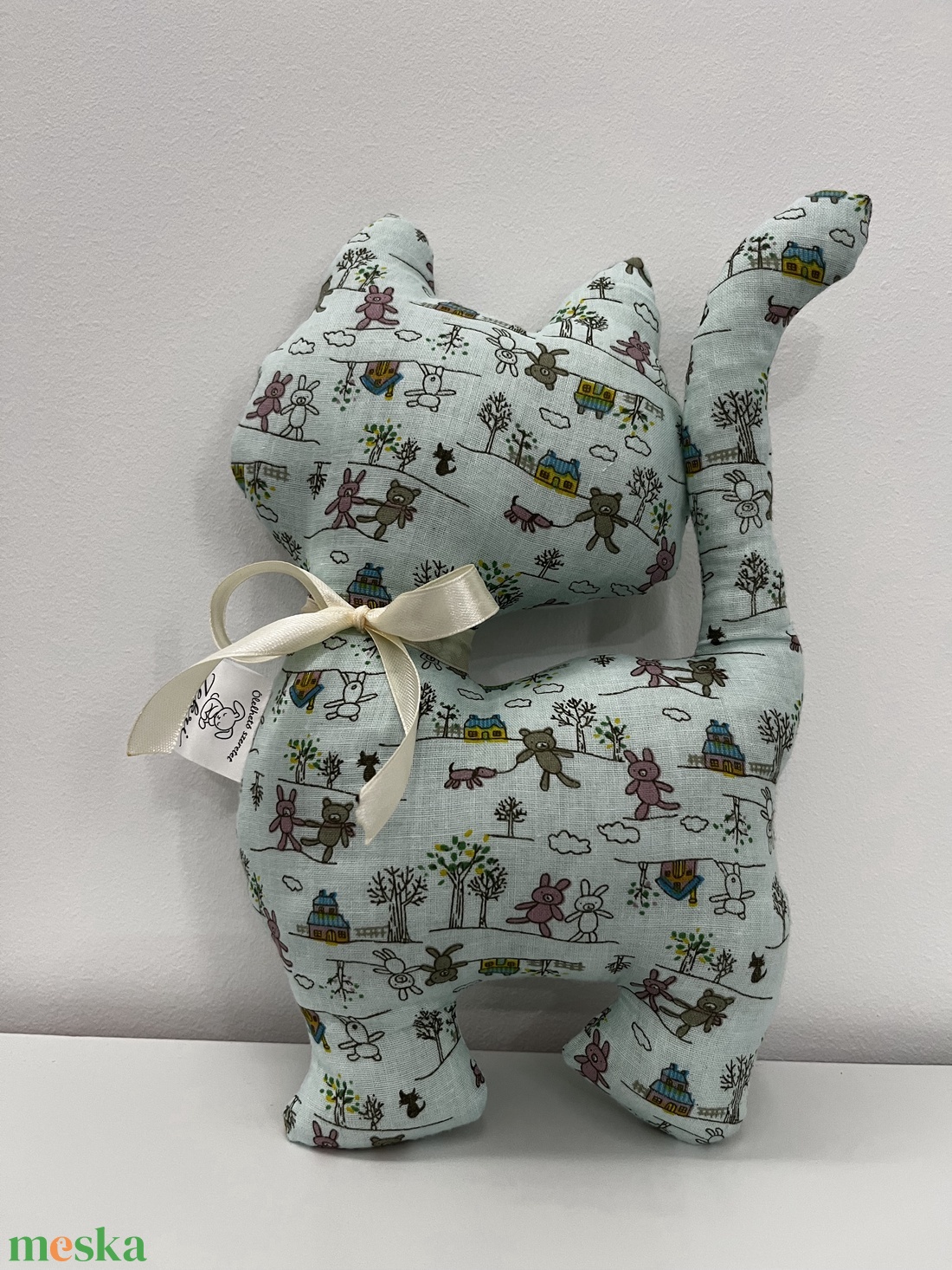 ZEKRI Handmade Cica-  Bogl�rka - játék & sport - plüssállat & játékfigura - cica - Meska.hu