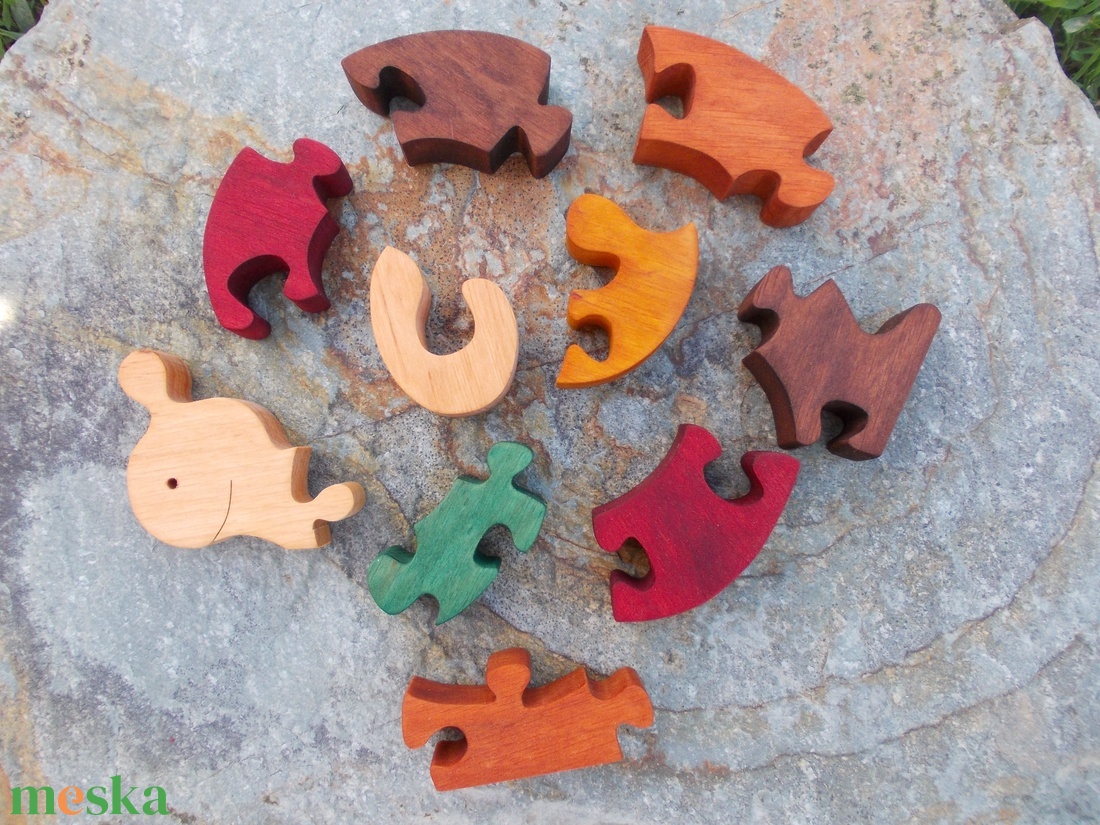 Csiga puzzle - játék & sport - puzzle - forma puzzle - Meska.hu