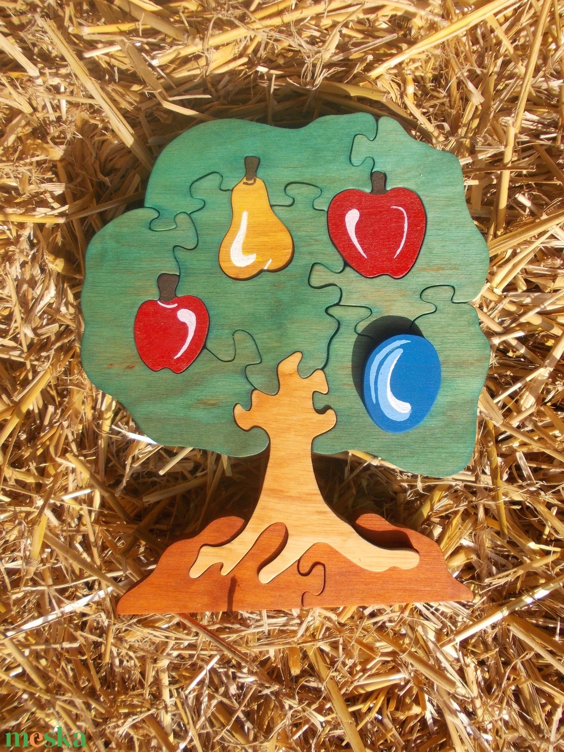 Gyümölcsfa puzzle - játék & sport - puzzle - forma puzzle - Meska.hu