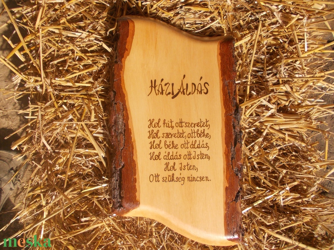 Házi áldás - otthon & életmód - dekoráció - fali és függő dekoráció - falra akasztható dekor - Meska.hu