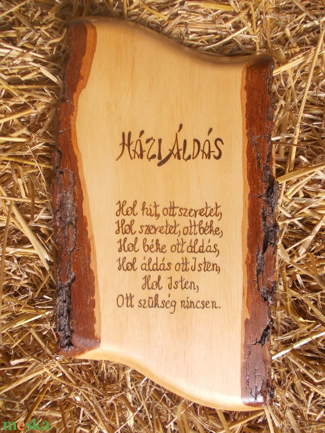 Házi áldás - otthon & életmód - dekoráció - fali és függő dekoráció - falra akasztható dekor - Meska.hu