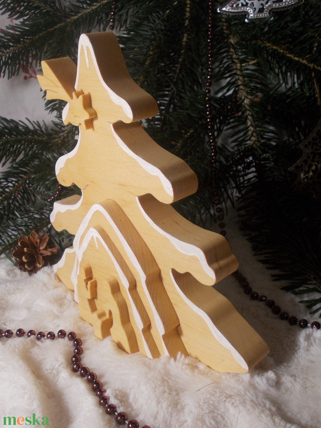 3D Betlehem havas - karácsony - karácsonyi lakásdekoráció - karácsonyi lakásdíszek - Meska.hu