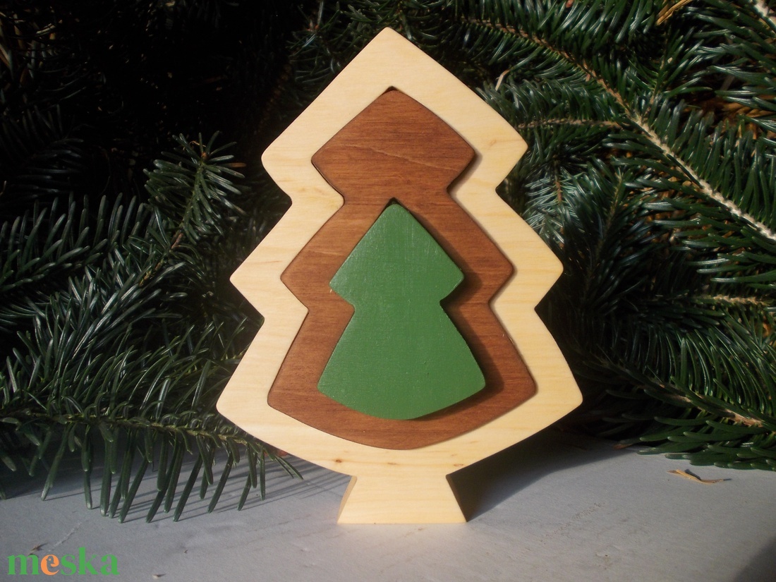 Fenyőfa 3D -  - Meska.hu