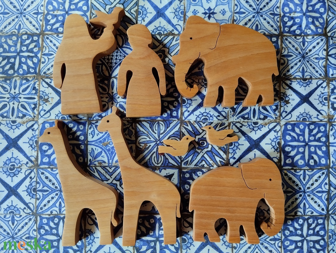 Noé állatokkal - játék & sport - építőjáték - Meska.hu