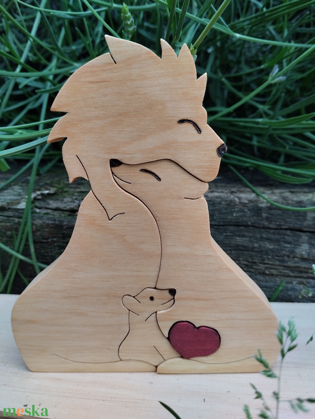 Oroszlán Család 1-Rendelhető! - otthon & életmód - dekoráció - dísztárgy - Meska.hu
