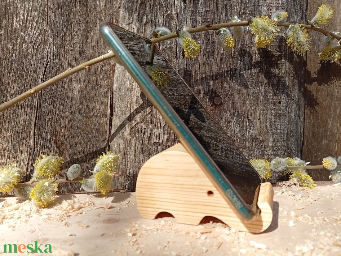 Elefánt mobiltartó  - kellékek & szerszámok - dekorációs kellékek - egyéb kellékek - Meska.hu