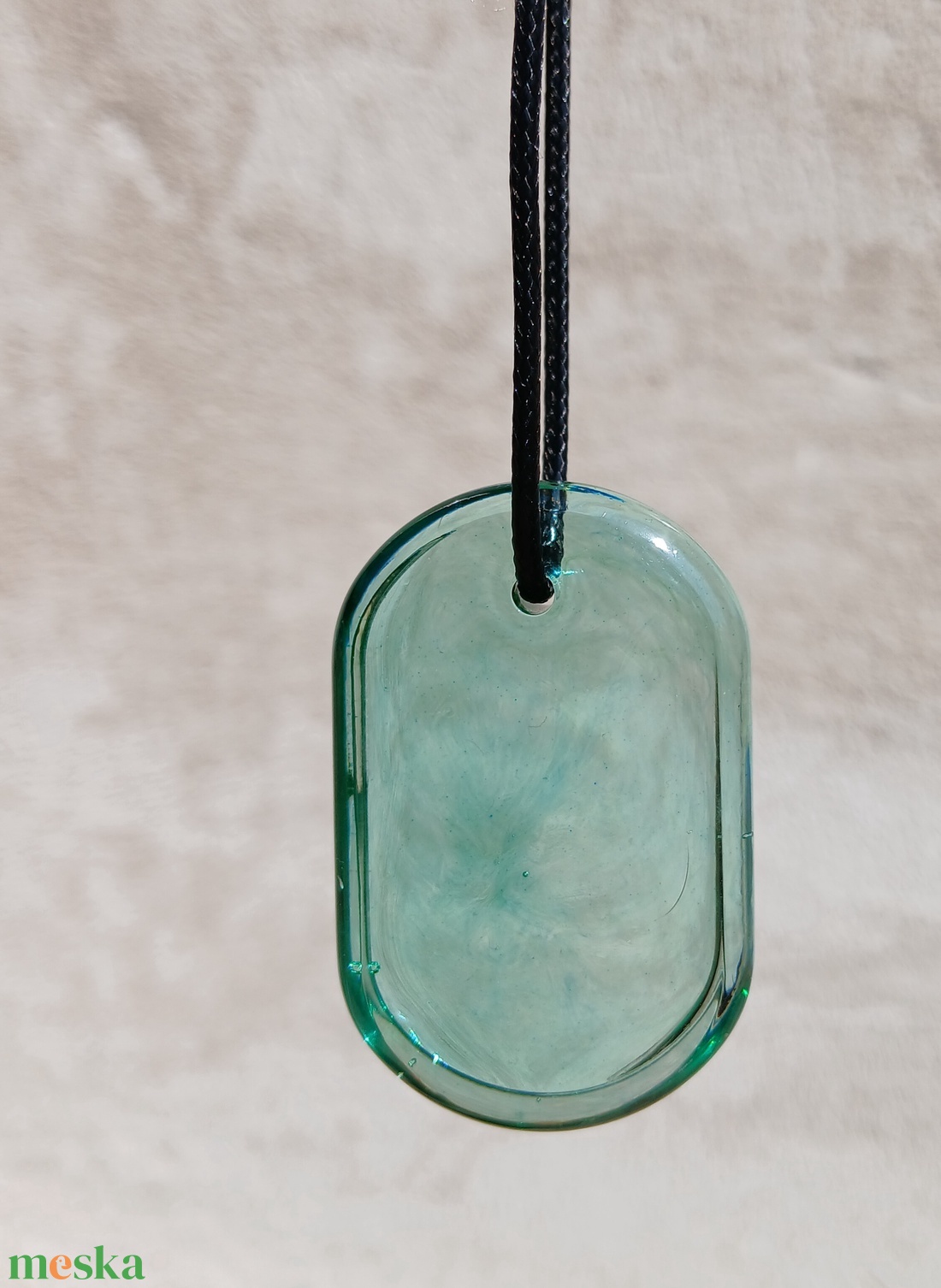 Műgyanta medál - ékszer - nyaklánc - medál - Meska.hu