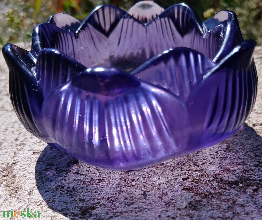 Műgyanta mécsestartó - otthon & életmód - gyertya, illat, aroma - mécses és mécsestartó - Meska.hu