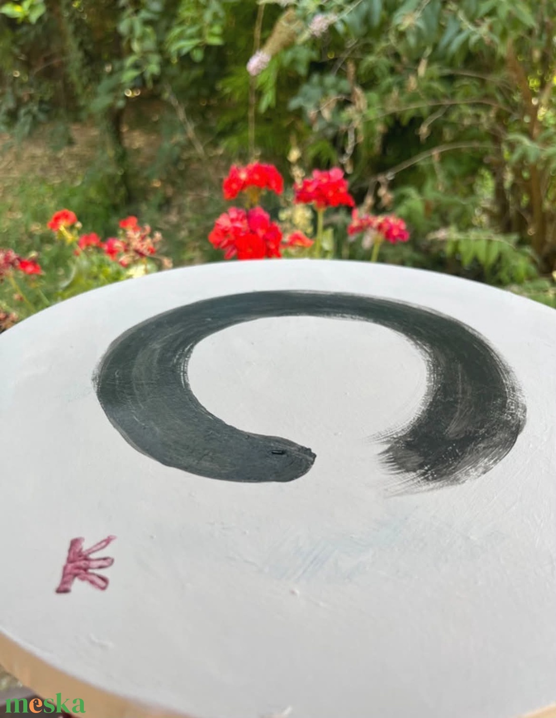 Nyugalom köre � modern zen�kör festmény - művészet - festmény - akril - Meska.hu