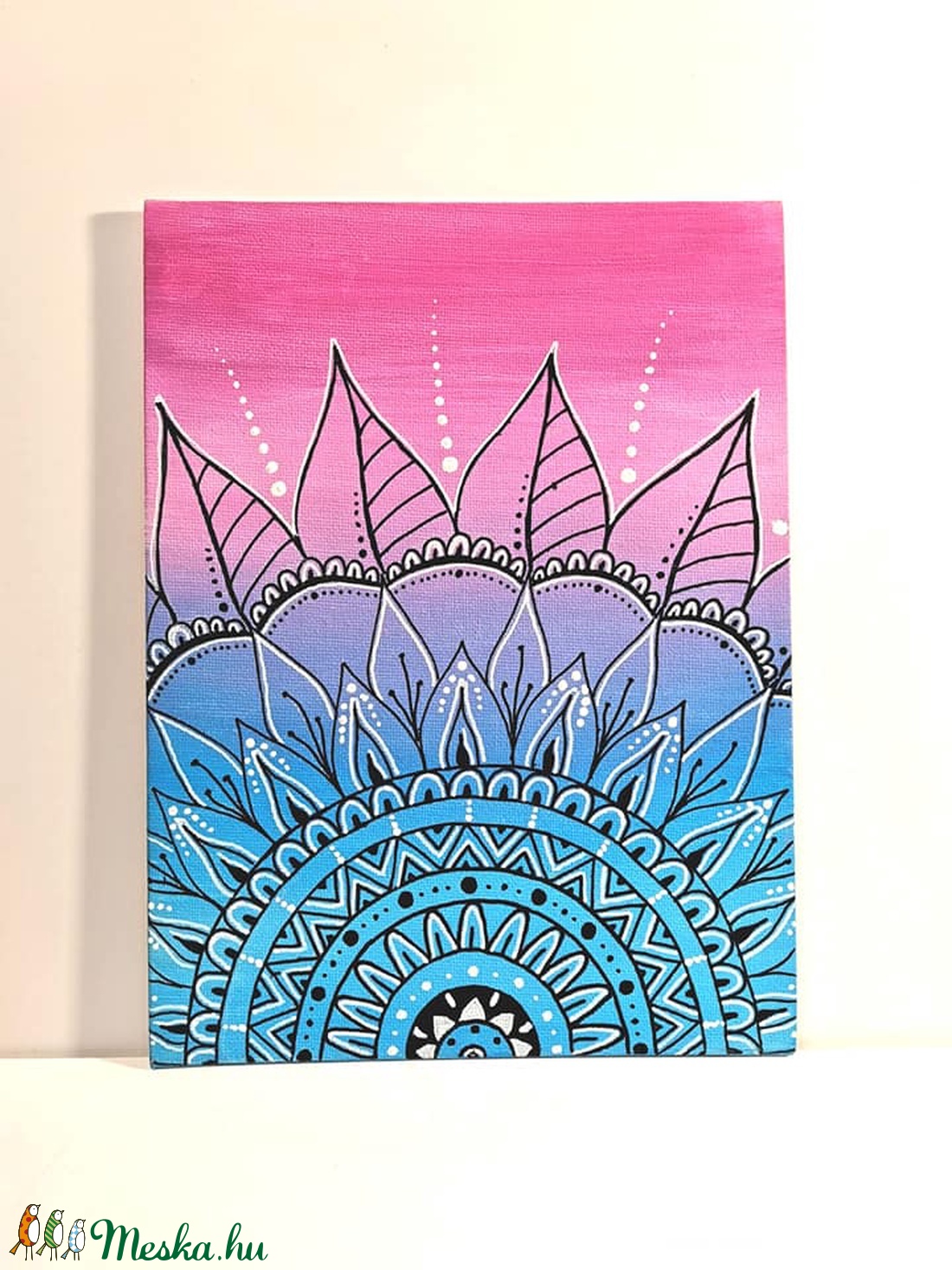 MANDALA színátmenetes - otthon & életmód - dekoráció - spiritualitás - mandala - Meska.hu