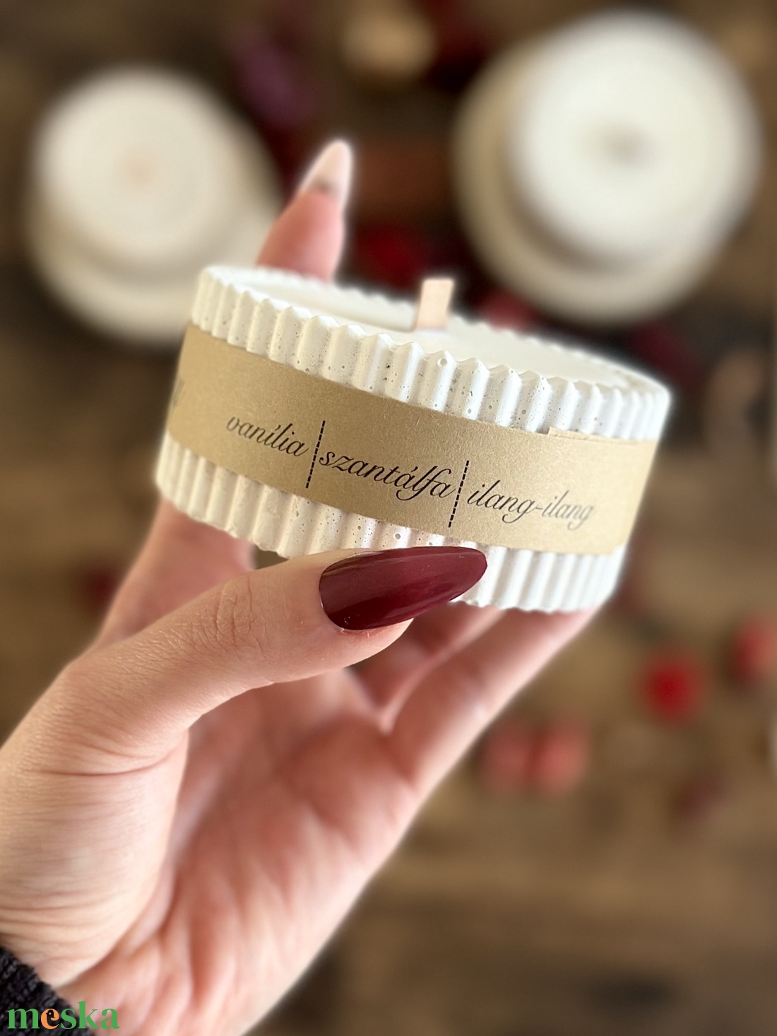 Pure Serenity - szójaviasz gyertya - otthon & életmód - gyertya, illat, aroma - gyertya - Meska.hu