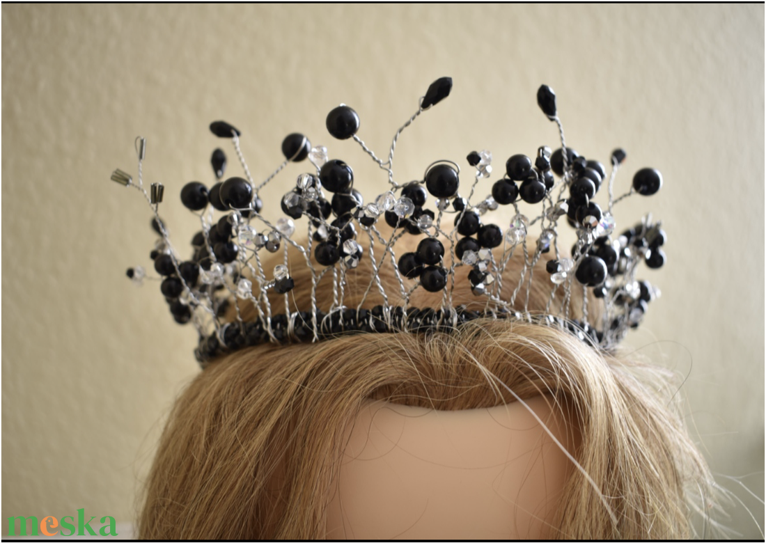 Tiara, hajdísz - ruha & divat - hajdísz & hajcsat - hajráf & hajpánt - Meska.hu