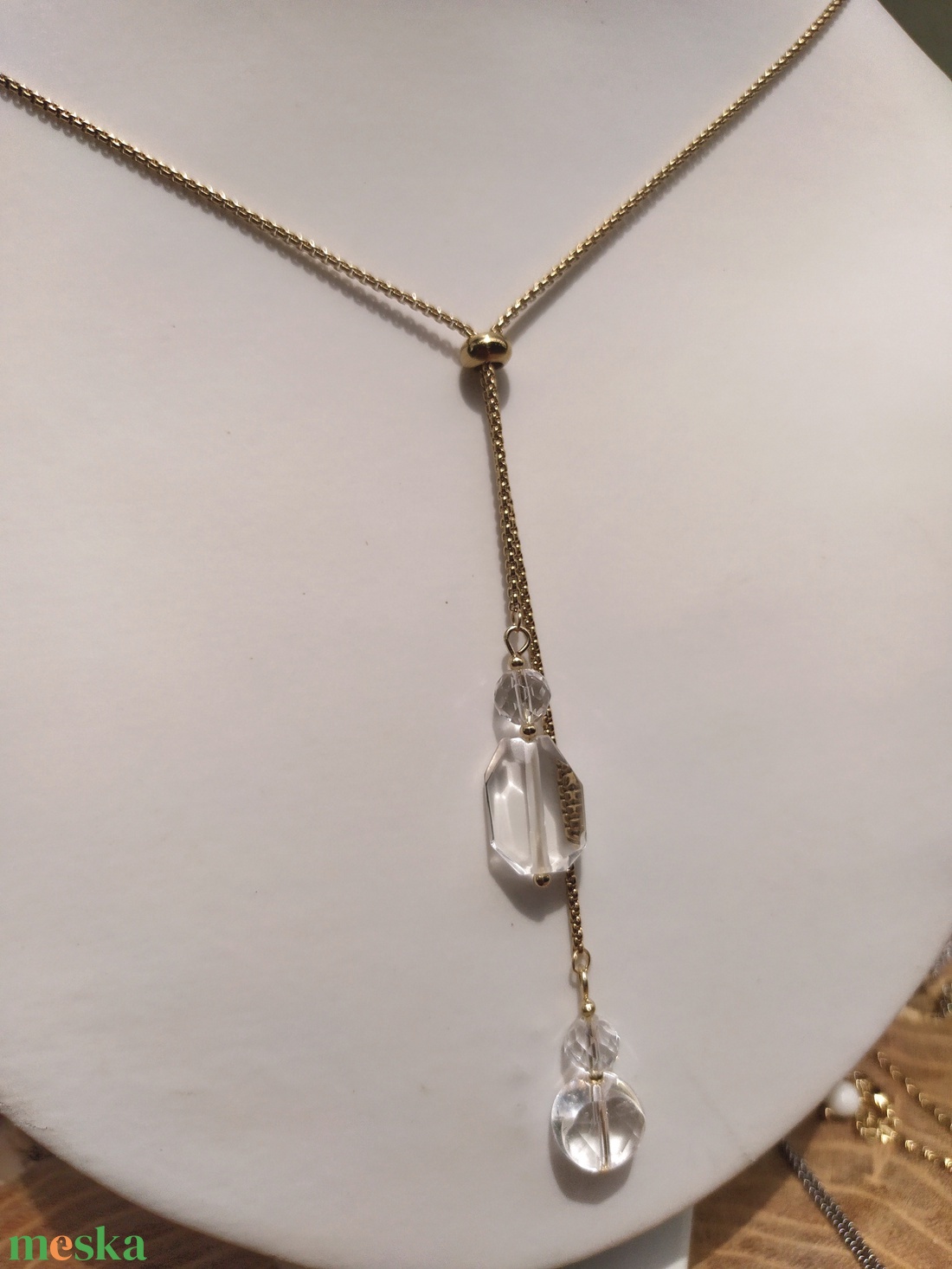 Hegyikristály nyaklánc ZenGem Jewellery Essentia collection - esküvő - ékszer - nyaklánc - Meska.hu Hegyikristály nyaklánc ZenGem Jewellery Essentia collection - esküvő - ékszer - nyaklánc - Meska.hu