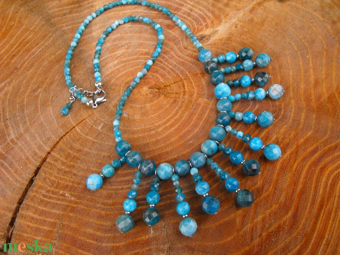 Apatit nyaklánc - ékszer - nyaklánc - medál - Meska.hu