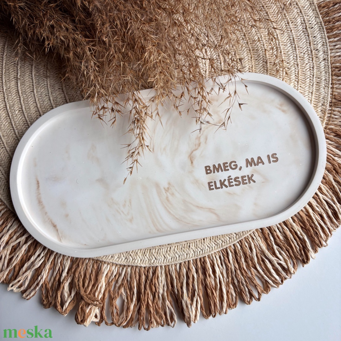 BMEG, MA IS ELKÉSEK - nagy tálka - otthon & életmód - dekoráció - asztal és polc dekoráció - dekorációs tál, tartó - Meska.hu