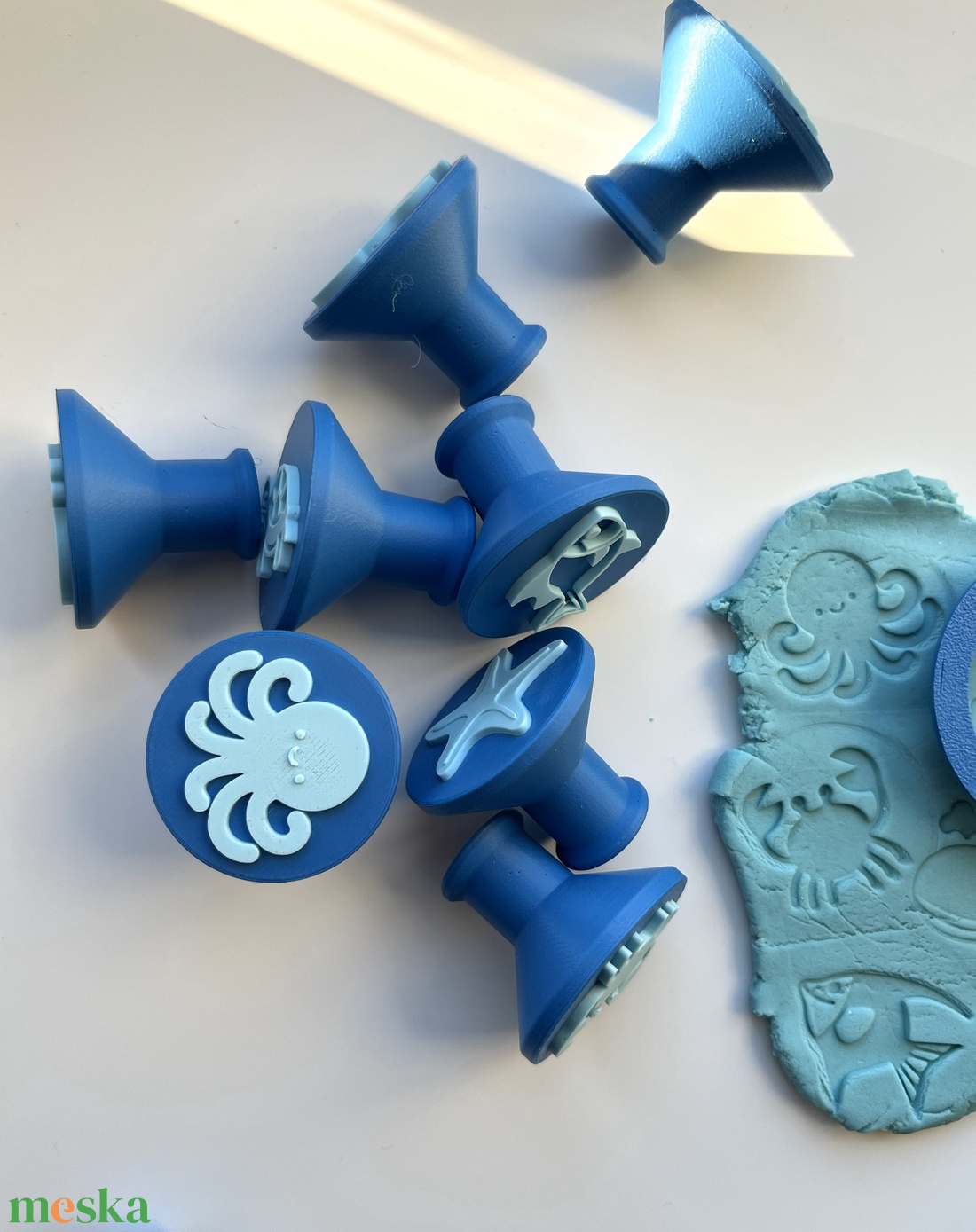Óceáni Állatos Gyurma Bélyegző és Sütikiszúró Készlet � Bálna, Polip, Teknős, Medúza és több  - otthon & életmód - konyhafelszerelés, tálalás - sütés, főzés - sütikiszúró - Meska.hu