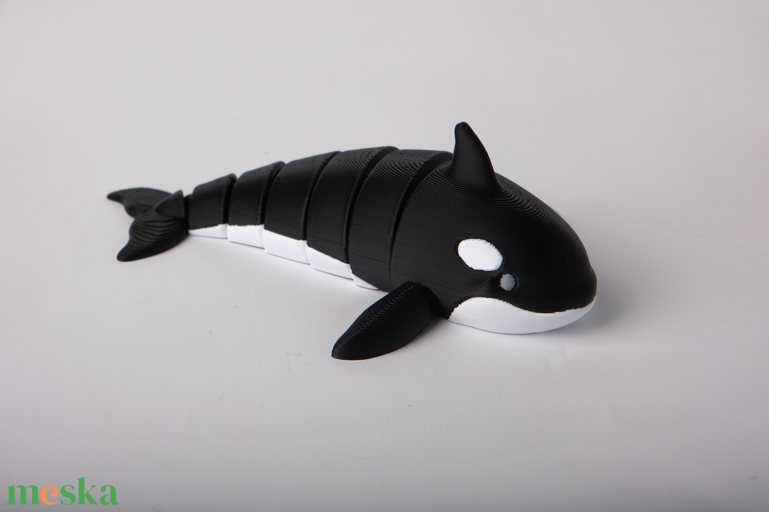Mozgatható gyilkos bálna figura � 3D nyomtatott - otthon & életmód - dekoráció - dísztárgy - Meska.hu