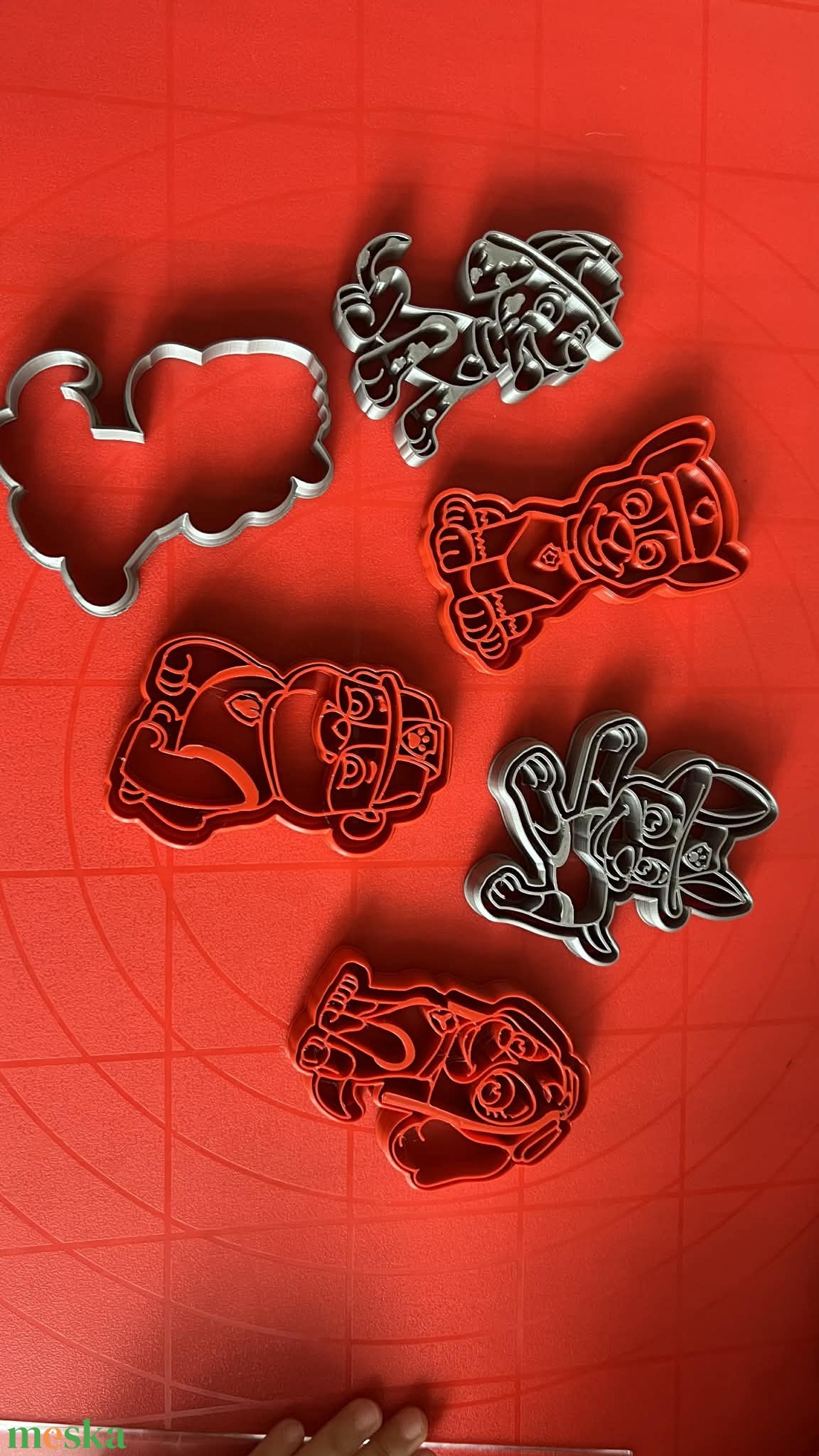 Paw Patrol Sütikiszúró � Mancs őrjárat figura kiszúró � 3D nyomtatott - otthon & életmód - konyhafelszerelés, tálalás - sütés, főzés - sütikiszúró - Meska.hu