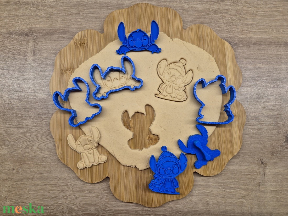 Stitch Sütikiszúró � Lilo és Stitch figura kiszúró � 3D nyomtatott - otthon & életmód - konyhafelszerelés, tálalás - sütés, főzés - sütikiszúró - Meska.hu