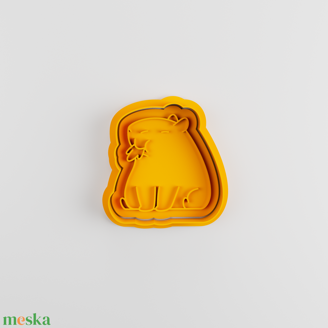 Aranyos Capybara  Sütikiszúró - otthon & életmód - konyhafelszerelés, tálalás - sütés, főzés - sütikiszúró - Meska.hu