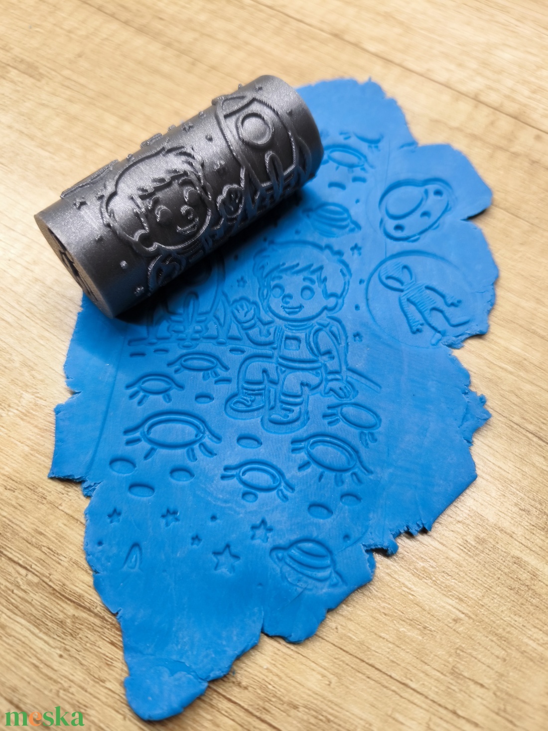 Űrtémájú Dombornyomó Henger � Gyurma és Sütemény Mintázó � 3D nyomtatott - otthon & életmód - konyhafelszerelés, tálalás - sütés, főzés - sütikiszúró - Meska.hu