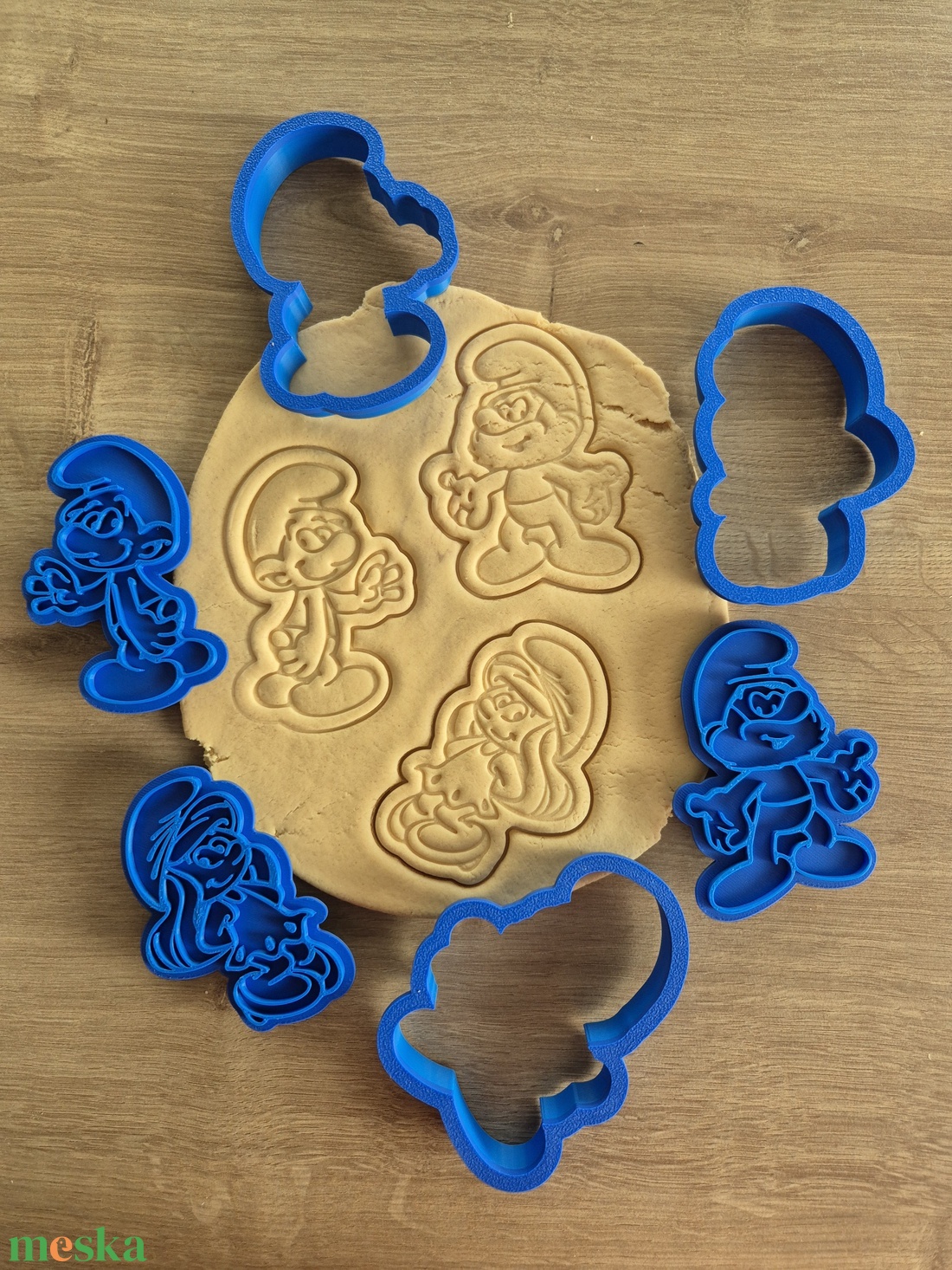  Hupikék Törpikék Sütiforma Szett � 3D Nyomtatott Cookie Cutterek - otthon & életmód - konyhafelszerelés, tálalás - sütés, főzés - sütikiszúró - Meska.hu