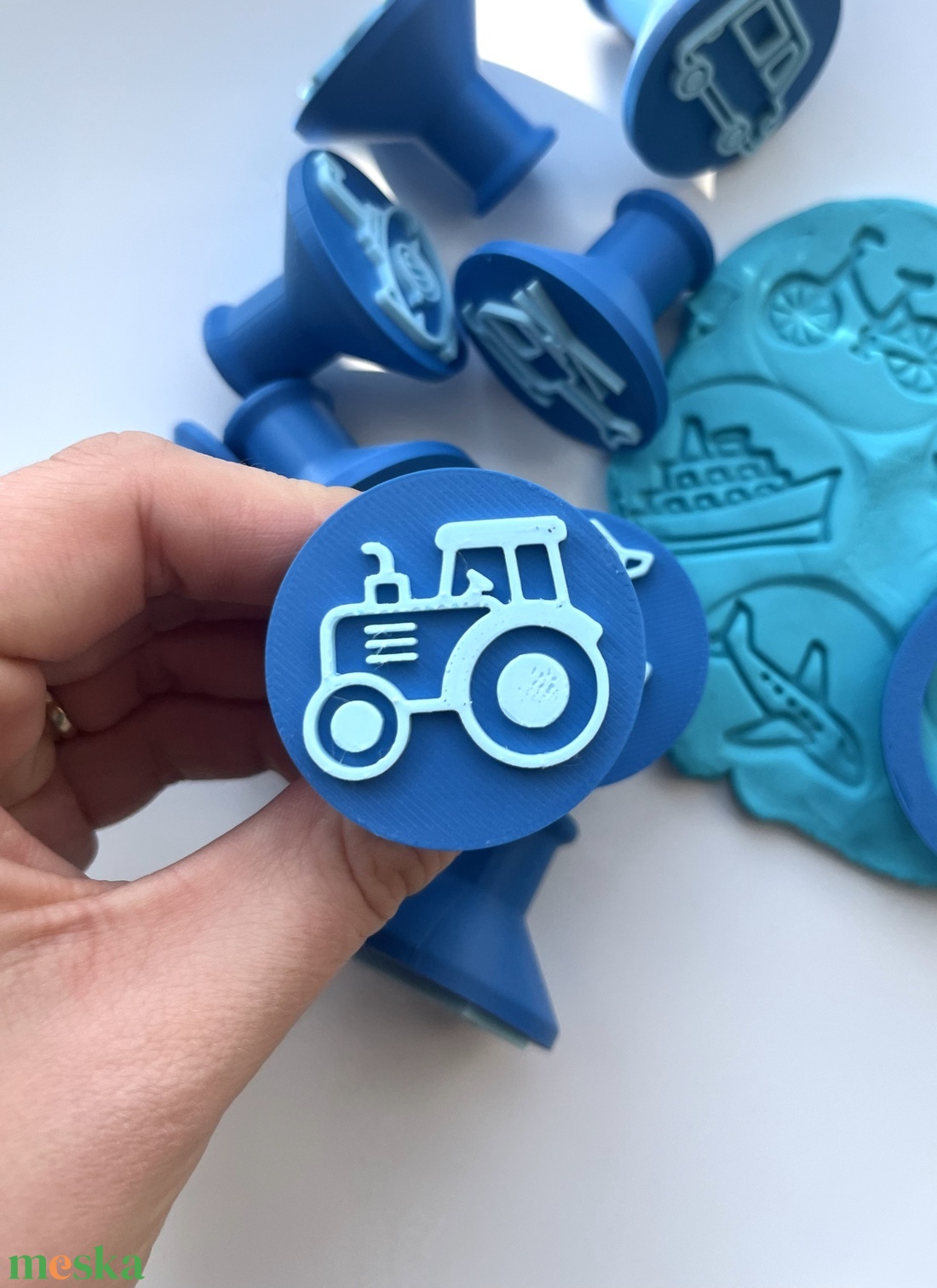 Járműves Gyurma Bélyegző és Sütikiszúró Készlet 2 Repülő Hőlégballon - otthon & életmód - konyhafelszerelés, tálalás - sütés, főzés - sütikiszúró - Meska.hu