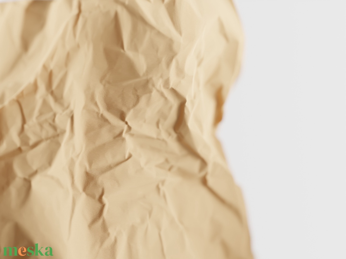 Virágtartó � A gyűrött papírzacskó, ami örökre marad - otthon & életmód - virágdekoráció - virágtartó - kaspó - Meska.hu