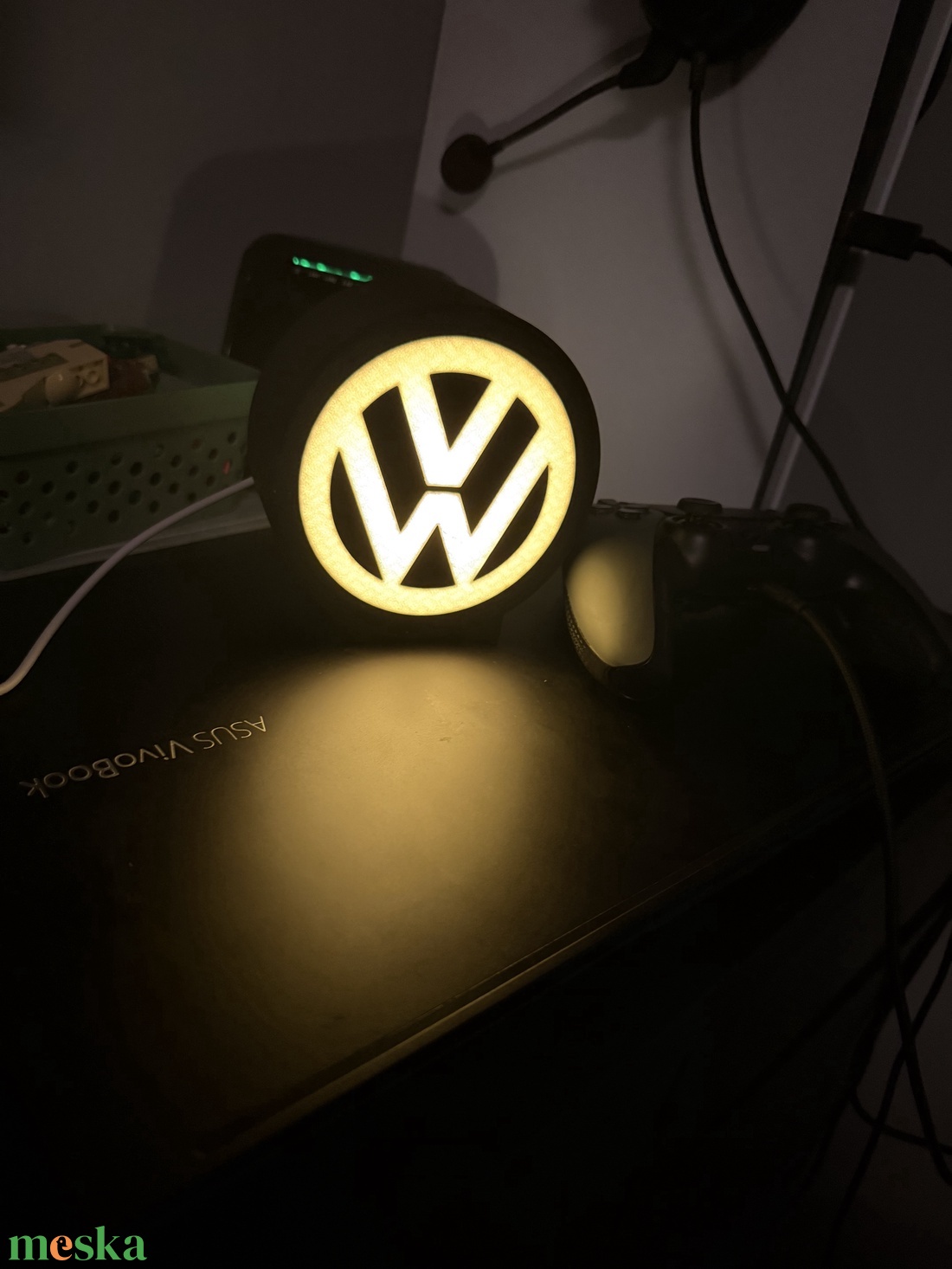 VW LED hangulatfény / asztali lámpa - otthon & életmód - lámpa - hangulatlámpa - Meska.hu