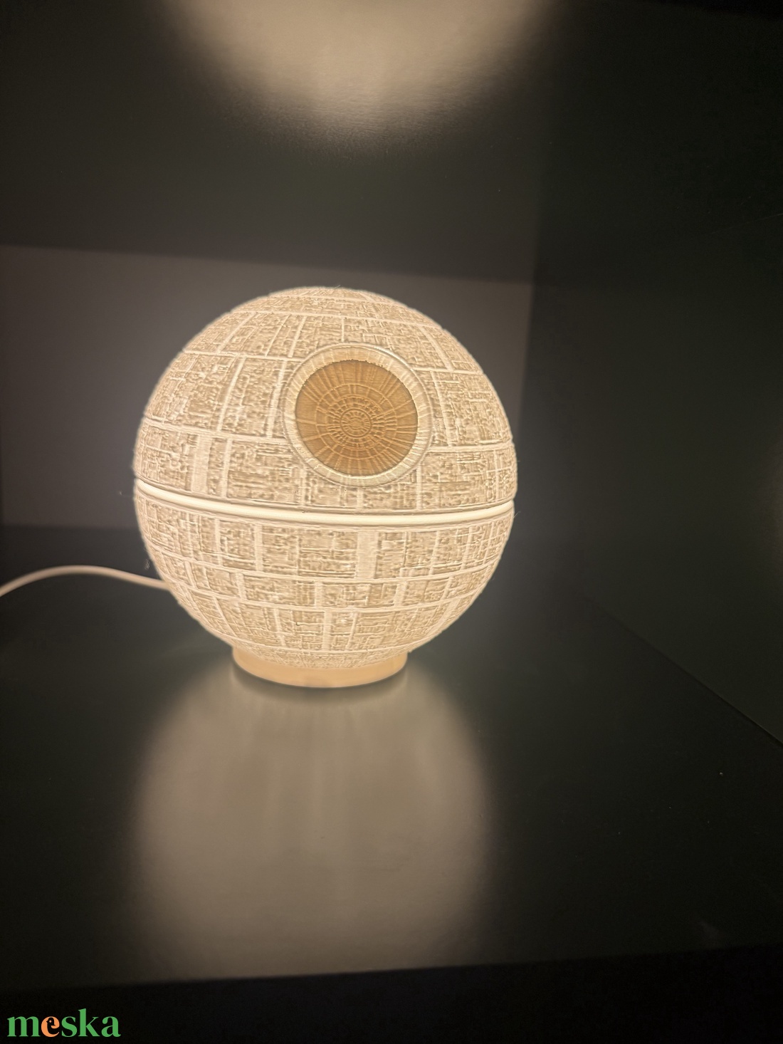  Death Star Lámpa � Csillagok Háborúja LED Asztali Lámpa USB - otthon & életmód - lámpa - hangulatlámpa - Meska.hu