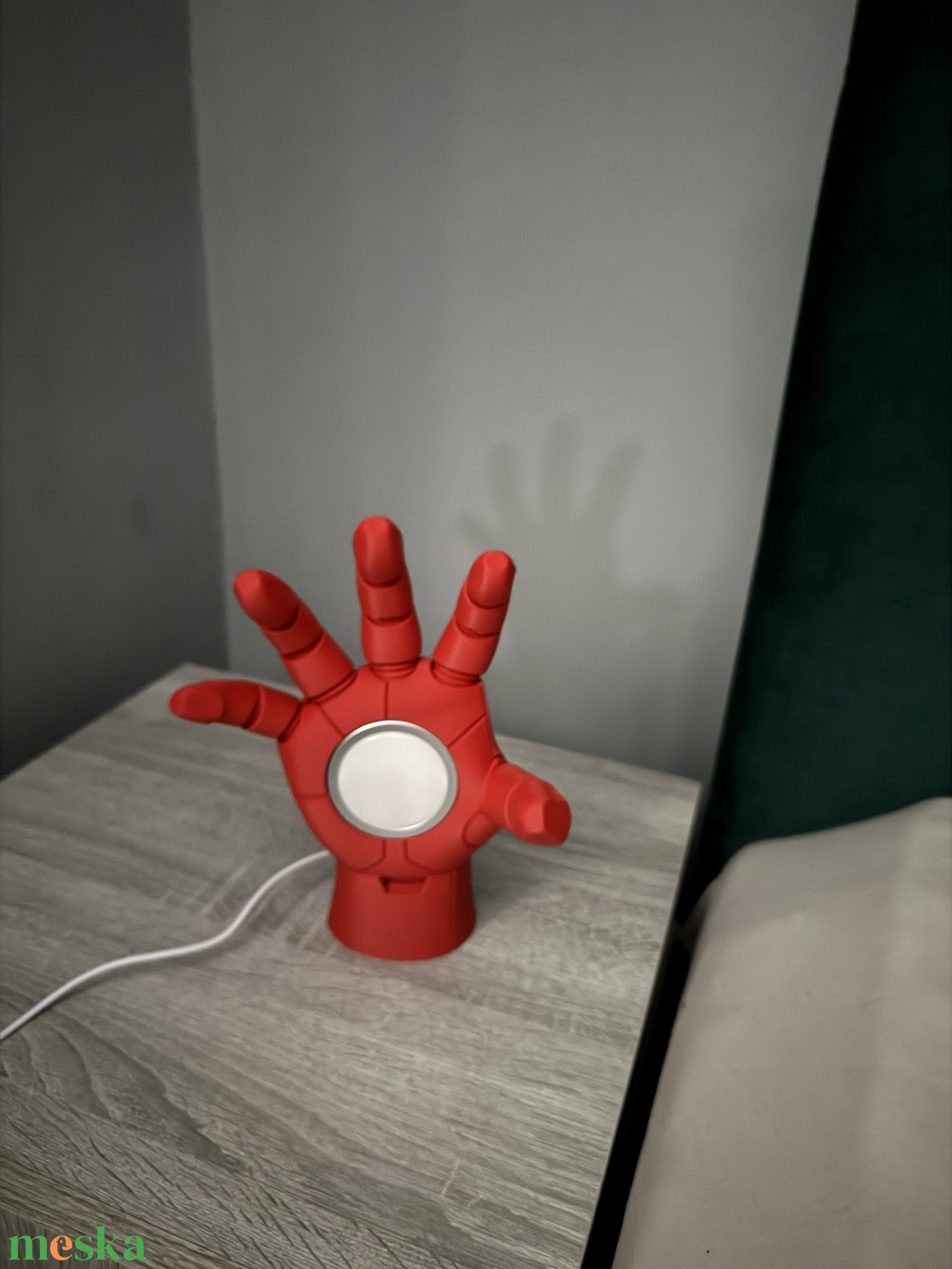 Iron Man kéz lámpa � 22 cm magas, egyedi design! - otthon & életmód - lámpa - hangulatlámpa - Meska.hu