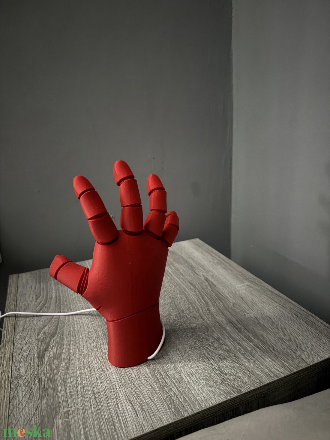 Iron Man kéz lámpa � 22 cm magas, egyedi design! - otthon & életmód - lámpa - hangulatlámpa - Meska.hu