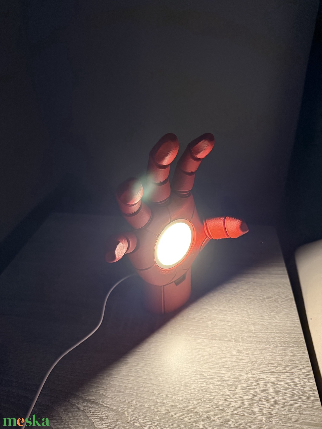 Iron Man kéz lámpa � 22 cm magas, egyedi design! - otthon & életmód - lámpa - hangulatlámpa - Meska.hu