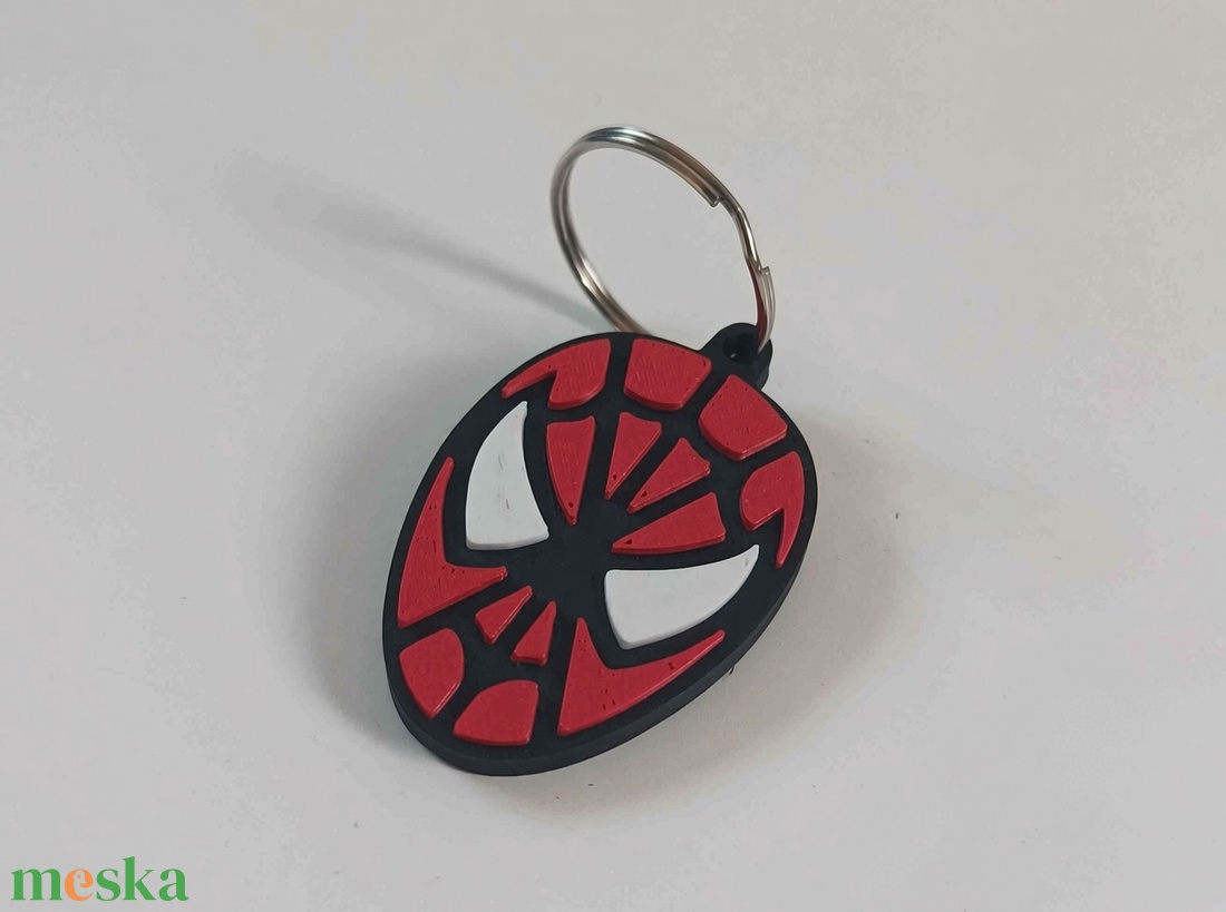 Pókember maszk kulcstartó � Marvel rajongói ajándék - táska & tok - kulcstartó & táskadísz - kulcstartó - Meska.hu