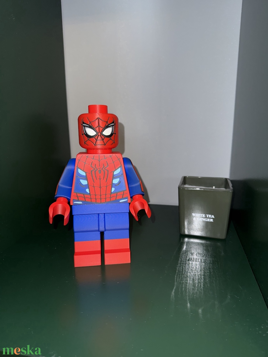 Pókember figura 21 cm Fortnite Brand New Day brick stílusú gyűjtői figura - otthon & életmód - dekoráció - dekoratív figurák és szobrok - Meska.hu