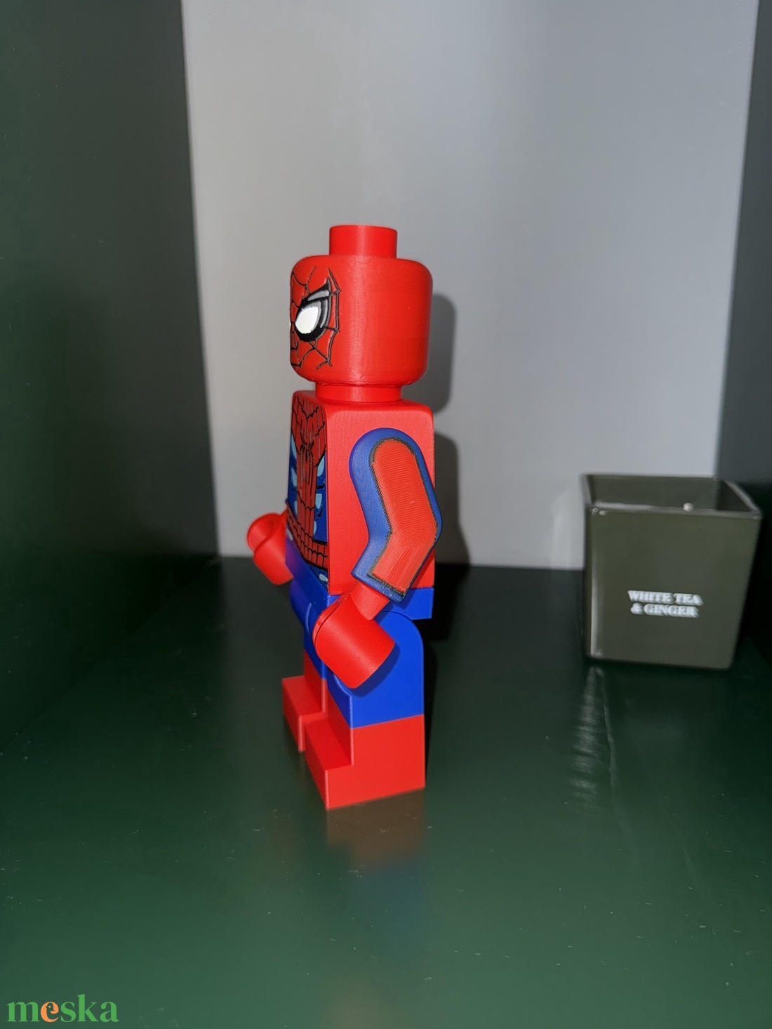 Pókember figura 21 cm Fortnite Brand New Day brick stílusú gyűjtői figura - otthon & életmód - dekoráció - dekoratív figurák és szobrok - Meska.hu